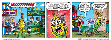 Bad... and Worse - an Amaizing Jim Corn comic from Prankster Comics