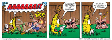 Take Your Base - an Amaizing Jim Corn comic from Prankster Comics