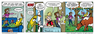 Easy Does It - an Amaizing Jim Corn comic from Prankster Comics